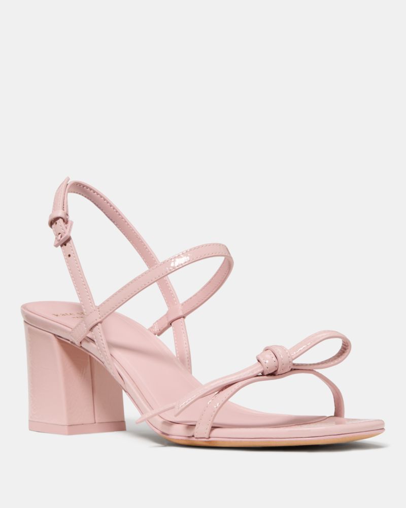 Katespade Loop Block Heel Sandal Tutu Pink
