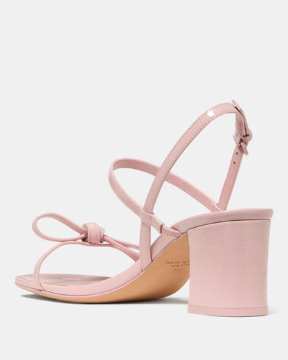 Katespade Loop Block Heel Sandal Tutu Pink