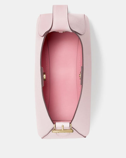 KateSpade 454 Sculpted Shoulder Bag Shimmer Pink