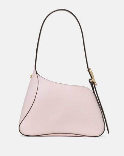KateSpade 454 Sculpted Shoulder Bag Shimmer Pink