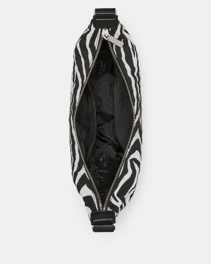 KateSpade Carter Zebra Sling Crossbody Bag Black Multi