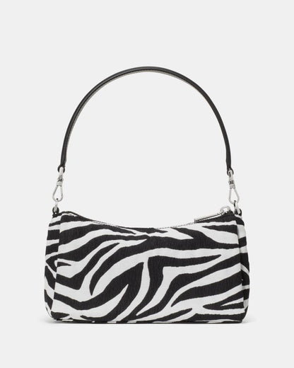 KateSpade Carter Zebra Cargo Crossbody Bag Black Multi