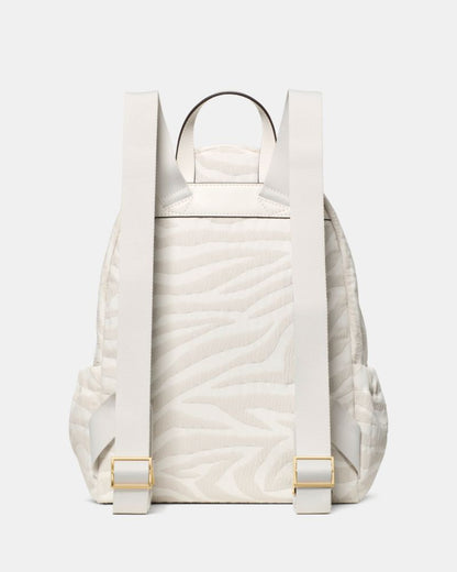 KateSpade Carter Zebra Cargo Backpack Natural Multi