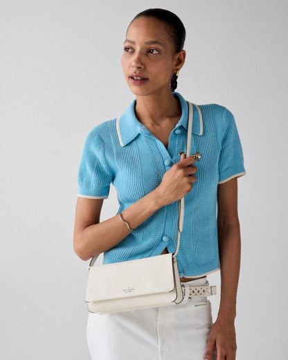 KateSpade Ivy Crossbody Bag Light Cream