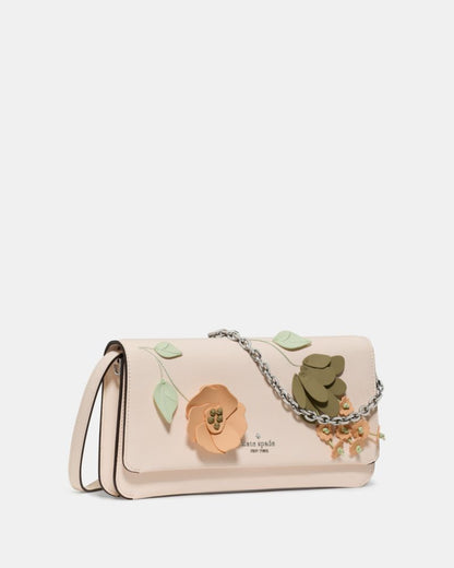KateSpade Ivy Floral Crossbody Bag Fresh Peach Multi