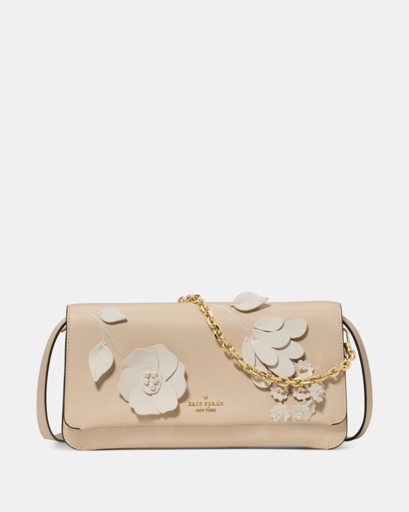 KateSpade Ivy Floral Crossbody Bag Milk Glass Multi