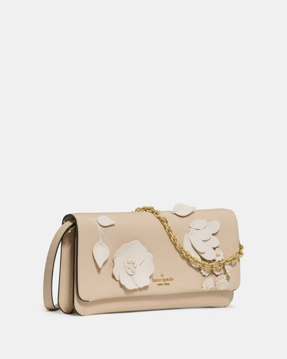 KateSpade Ivy Floral Crossbody Bag Milk Glass Multi