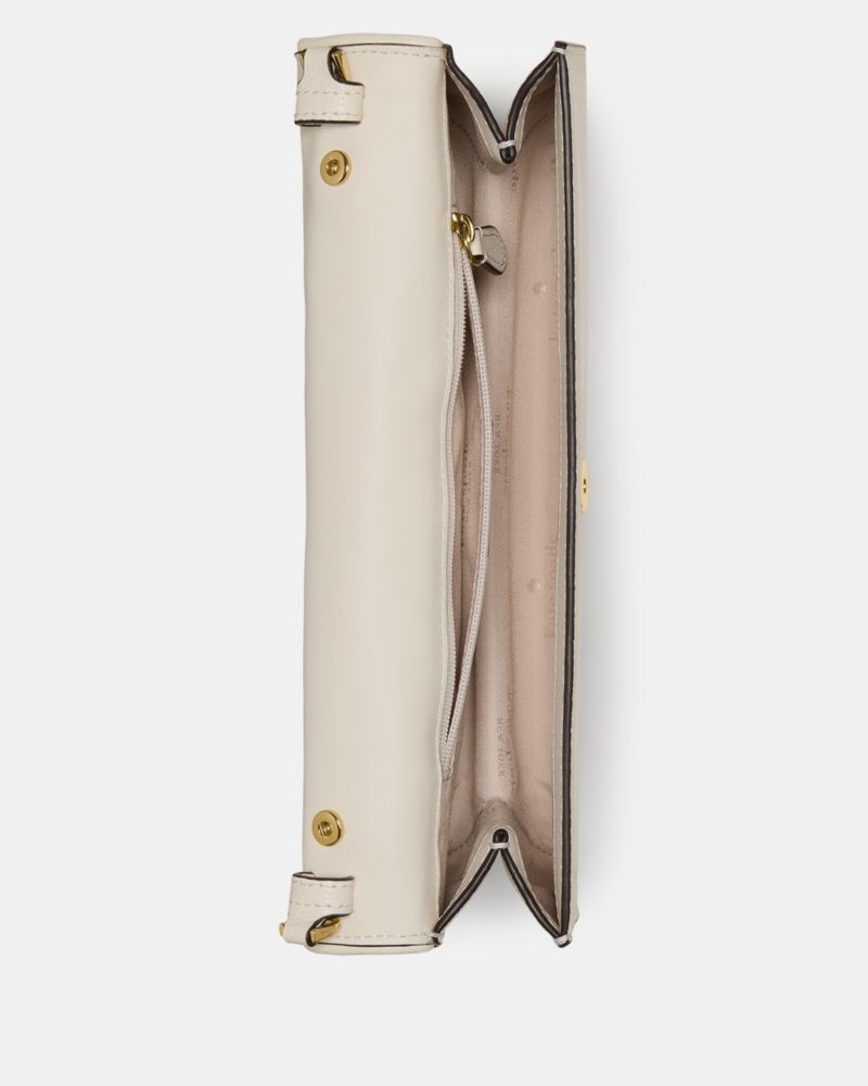 KateSpade Ivy Straw Crossbody Bag Natural Multi