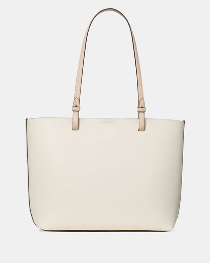 KateSpade Tessa Tote Bag With Charm Light Cream Multi