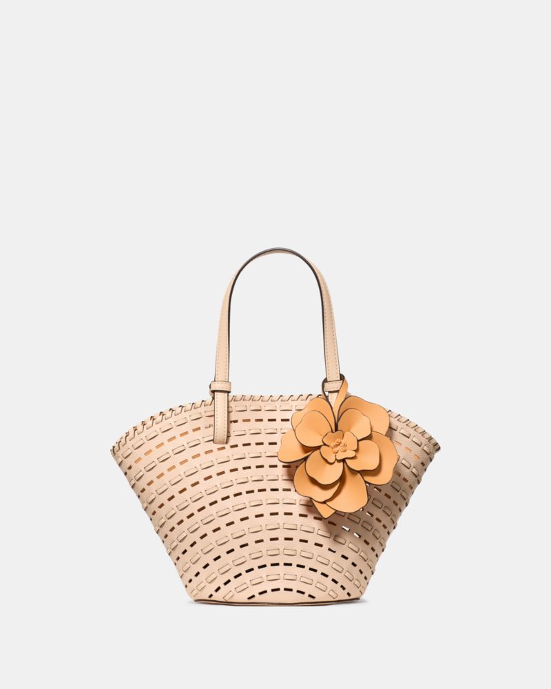 KateSpade Dahlia Tote Bag Crisp Peach Multi