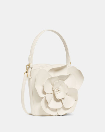 KateSpade Flora Bucket Bag Meringue