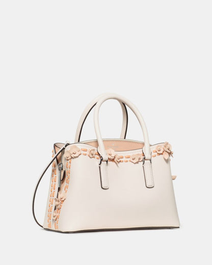 KateSpade Thompson Street Floral Small Satchel Bag Fresh Peach