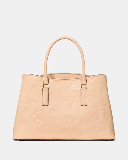 KateSpade Thompson Street Floral Satchel Bag Crisp Peach