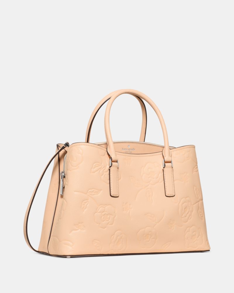KateSpade Thompson Street Floral Satchel Bag Crisp Peach