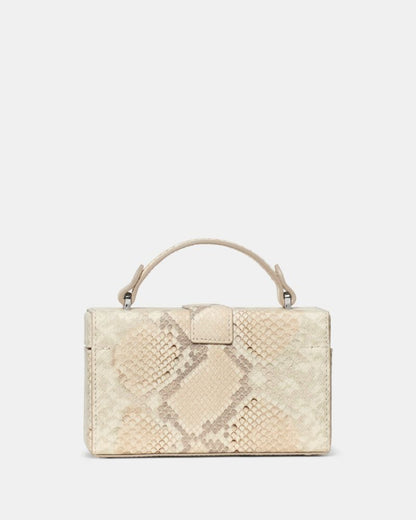 KateSpade Heirloom Snake Vanity Bag Natural Multi
