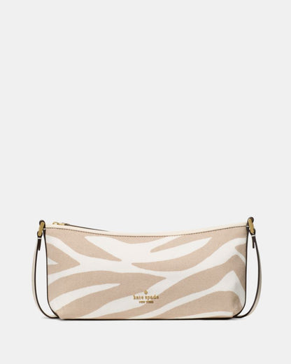 KateSpade Lenox Zebra Mini Crossbody Bag Natural Multi