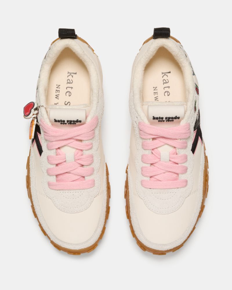 Katespade K As In Kate Runner Cream Multi Guava Slice