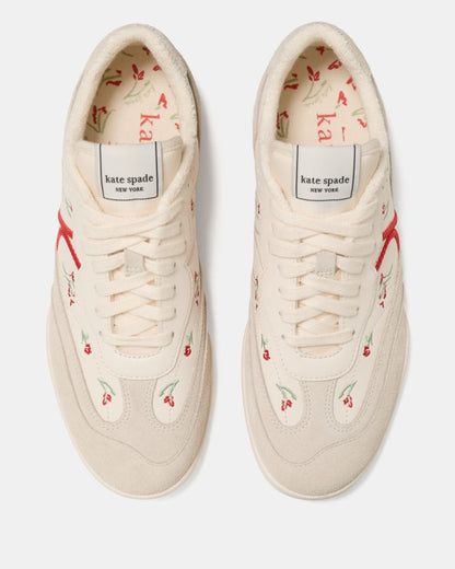 Katespade Ks Drift Sneaker Cream Barberry