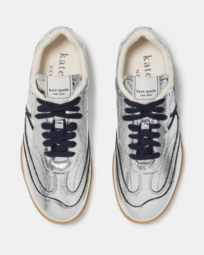 Katespade Ks Drift Sneaker Silver Captain Navy