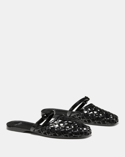 Katespade Jellyfish Mule Flat Black