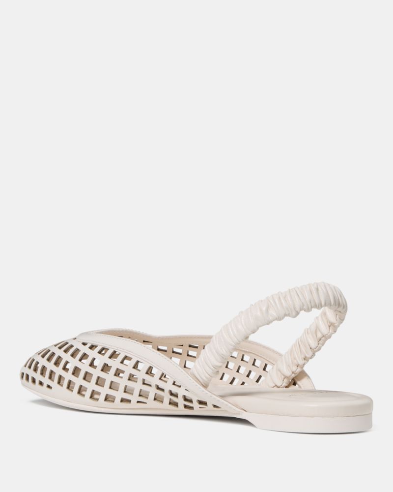 Katespade Eloise Slingback Flat Cream