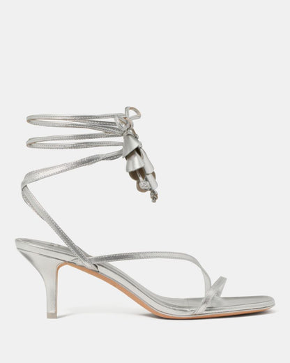 Katespade Lily High Heel Sandal Silver