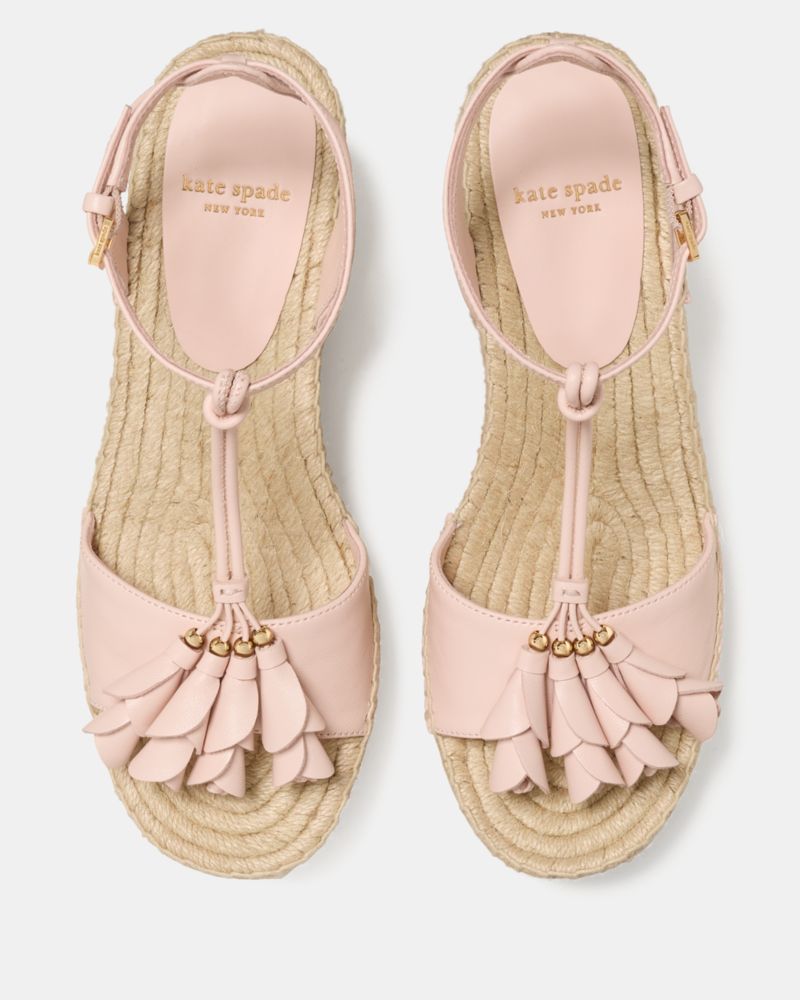 Katespade Lily Espadrille Wedge Sandal Morning Beach