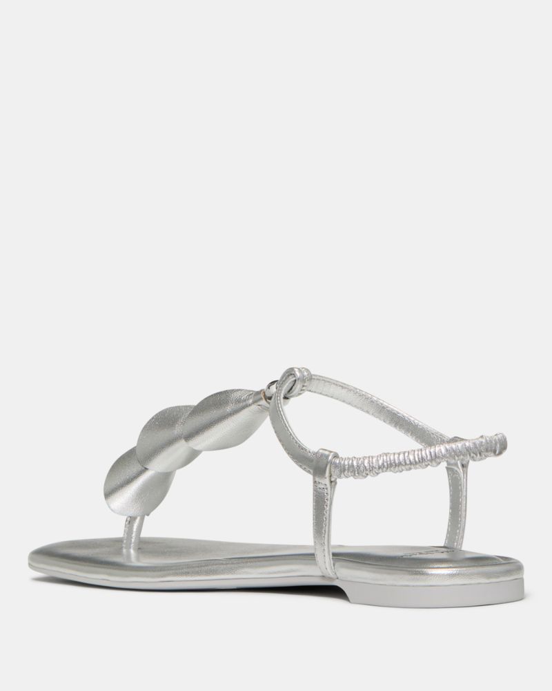 Katespade Lily Thong Sandal Silver