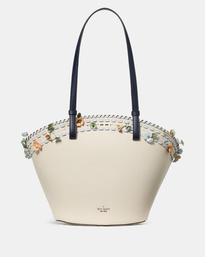 KateSpade Dahlia Large Tote Bag Meringue Multi