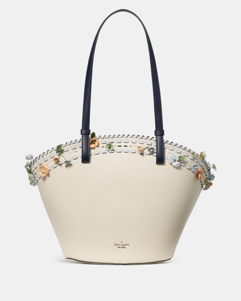 KateSpade Dahlia Large Tote Bag Meringue Multi