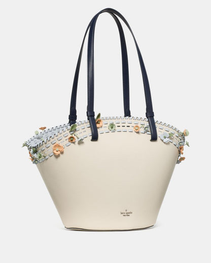 KateSpade Dahlia Large Tote Bag Meringue Multi