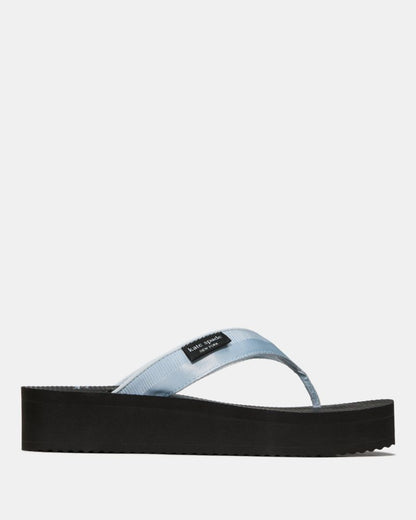 Katespade Sam Icon Platform Flip Flop Sandal Pale Saphire