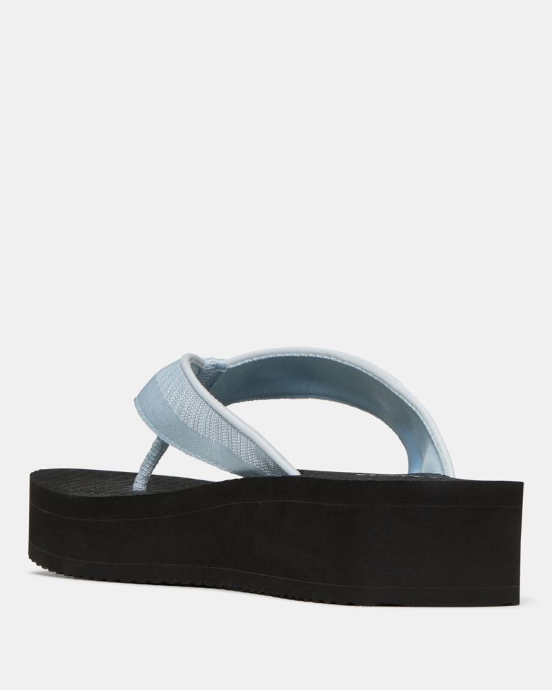 Katespade Sam Icon Platform Flip Flop Sandal Pale Saphire