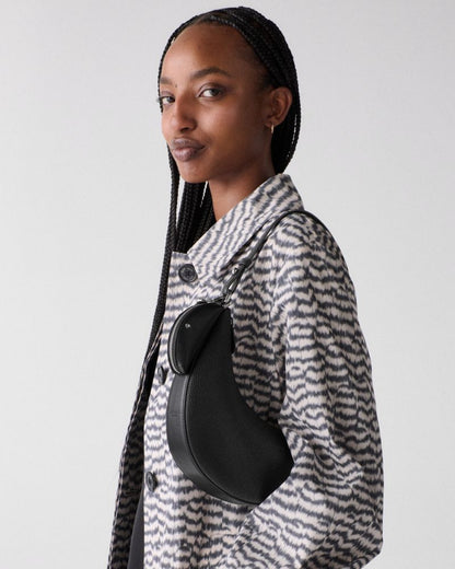 KateSpade Duo Mini Shoulder Bag Black Silver