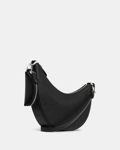 KateSpade Duo Mini Shoulder Bag Black Silver