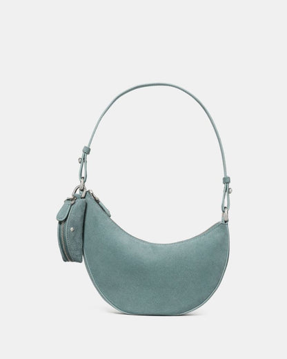 KateSpade Duo Suede Mini Shoulder Bag Dark English Sea
