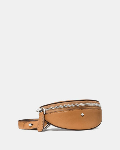 KateSpade Duo Wavy Suede Crossbody Bag Garden Soil
