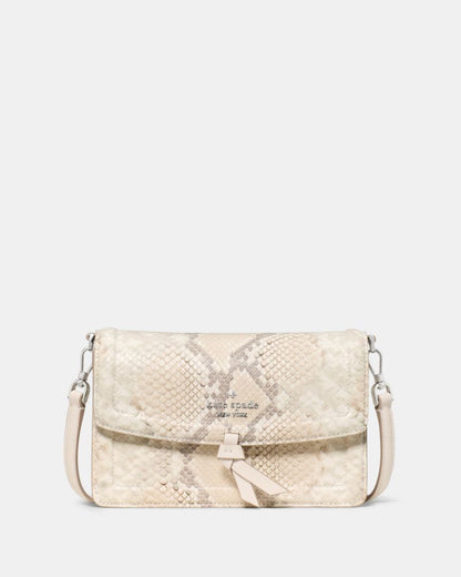 KateSpade Knott Snake Mini Crossbody Bag Natural Multi