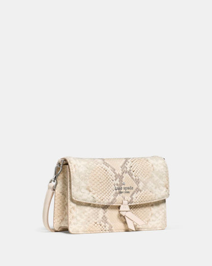 KateSpade Knott Snake Mini Crossbody Bag Natural Multi