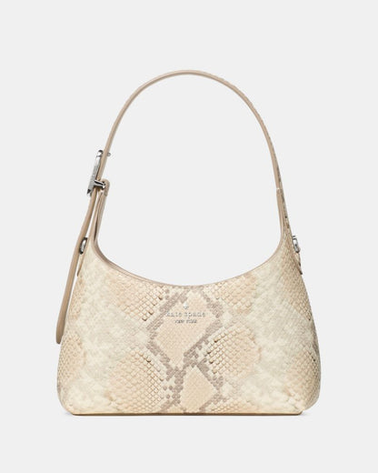 KateSpade 454 Snake Embossed Mini Crossbody Bag Natural Multi