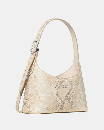 KateSpade 454 Snake Embossed Mini Crossbody Bag Natural Multi