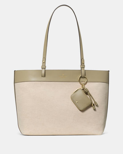 KateSpade Tessa Tote Bag With Charm Elm Multi
