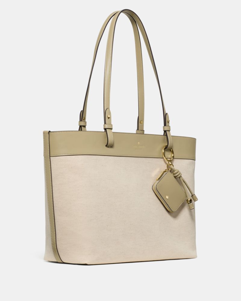 KateSpade Tessa Tote Bag With Charm Elm Multi