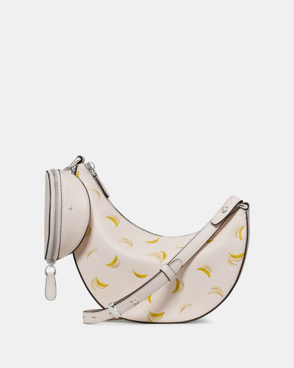 KateSpade Duo Banana Crossbody Bag Cream Multi
