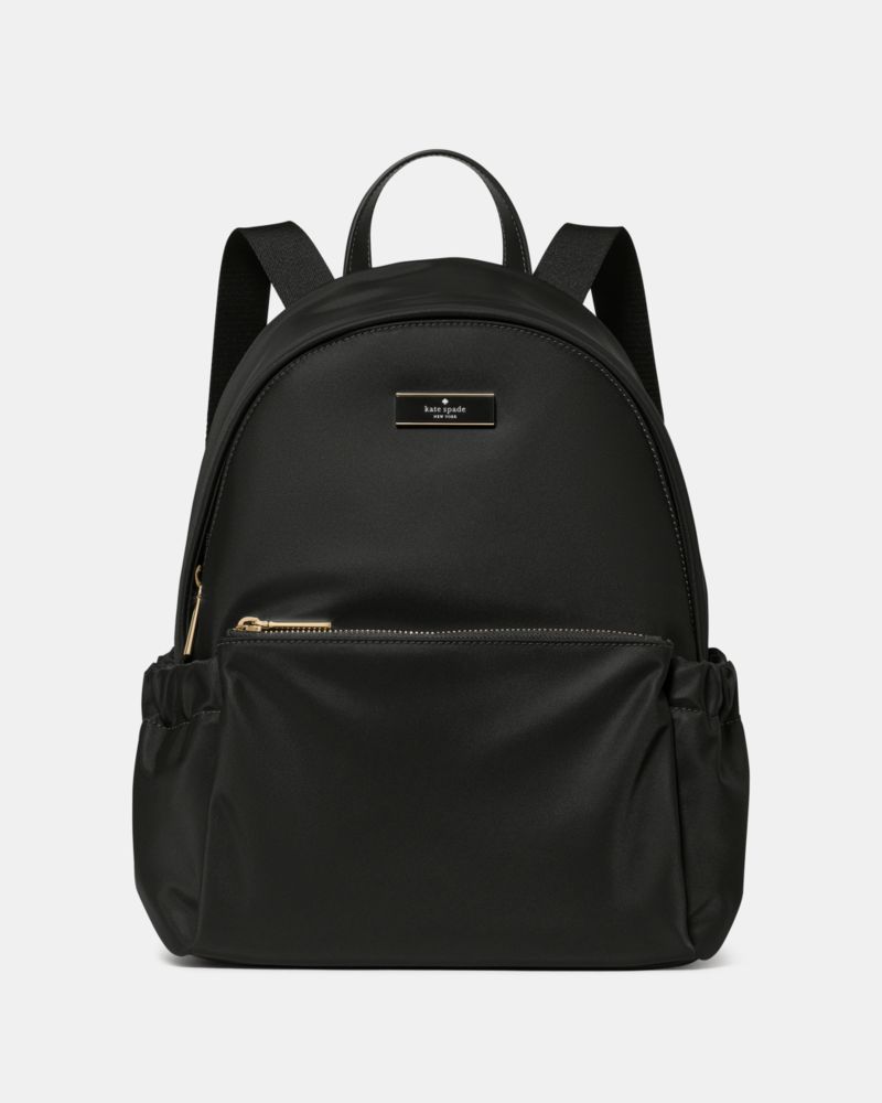 KateSpade Carter Nylon Dome Backpack Black