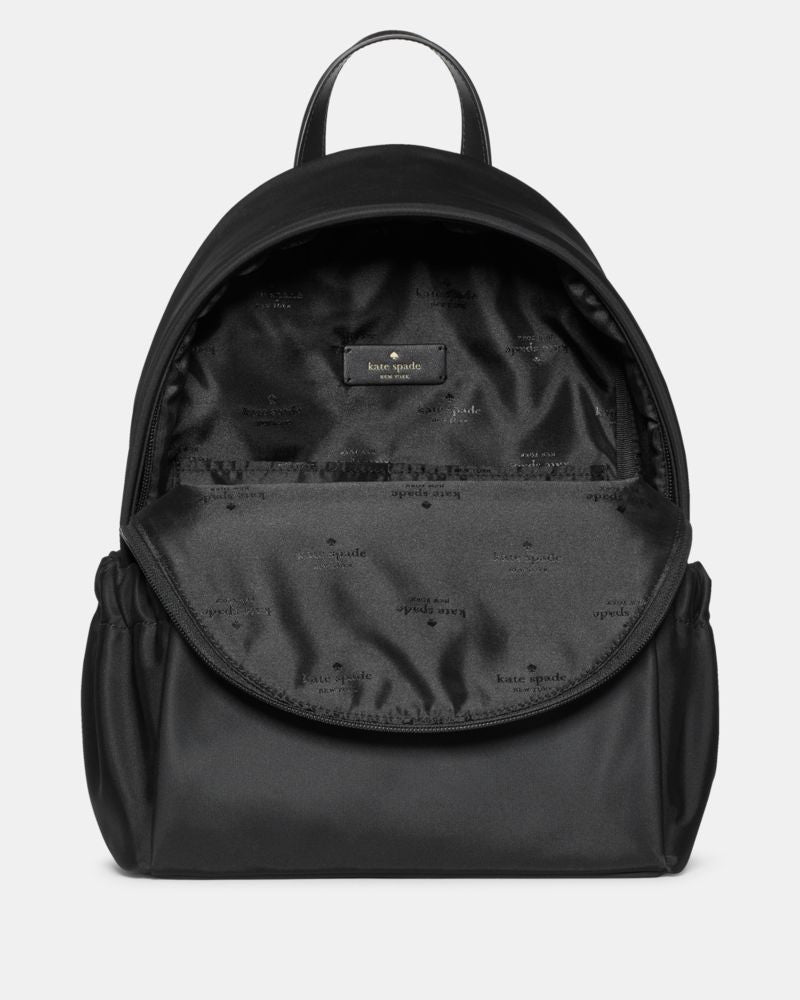 KateSpade Carter Nylon Dome Backpack Black