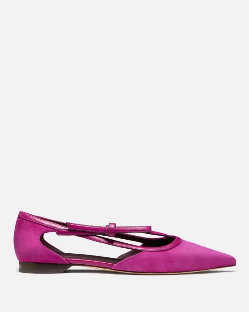 Katespade Loop Flat Beet