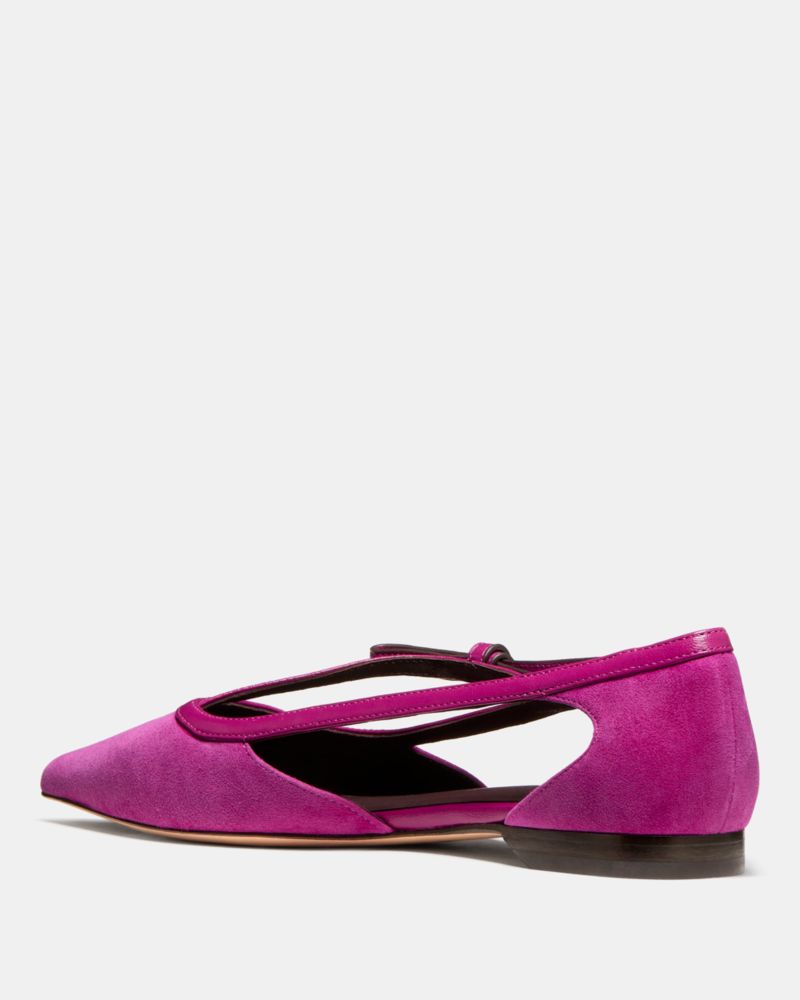 Katespade Loop Flat Beet