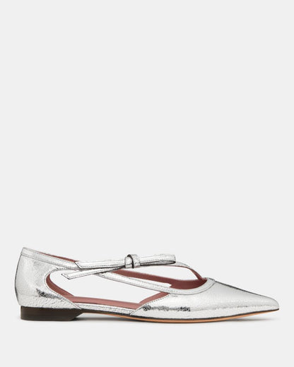 Katespade Loop Flat Silver