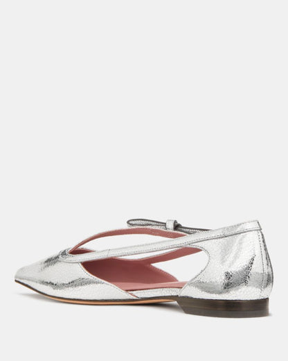 Katespade Loop Flat Silver